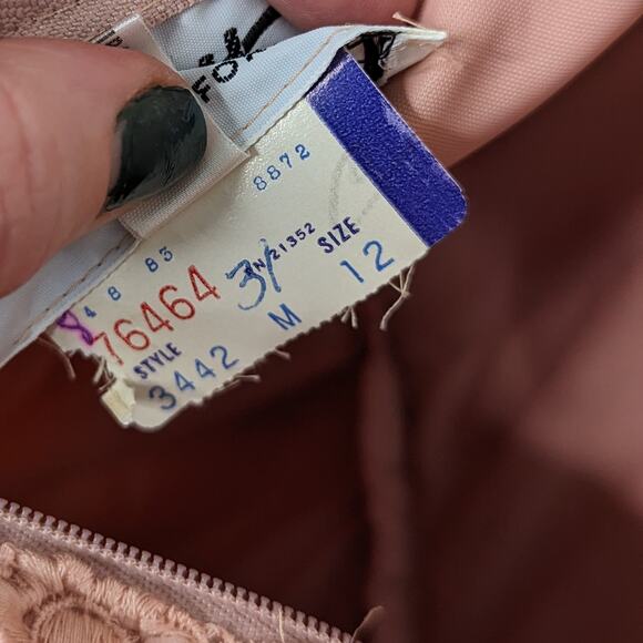 70's Accordion Pleated Maxi Dress - Picture 7 of 7